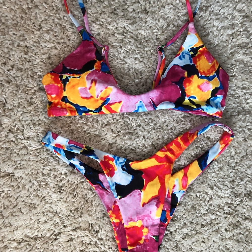 Multicolor Shein bikini